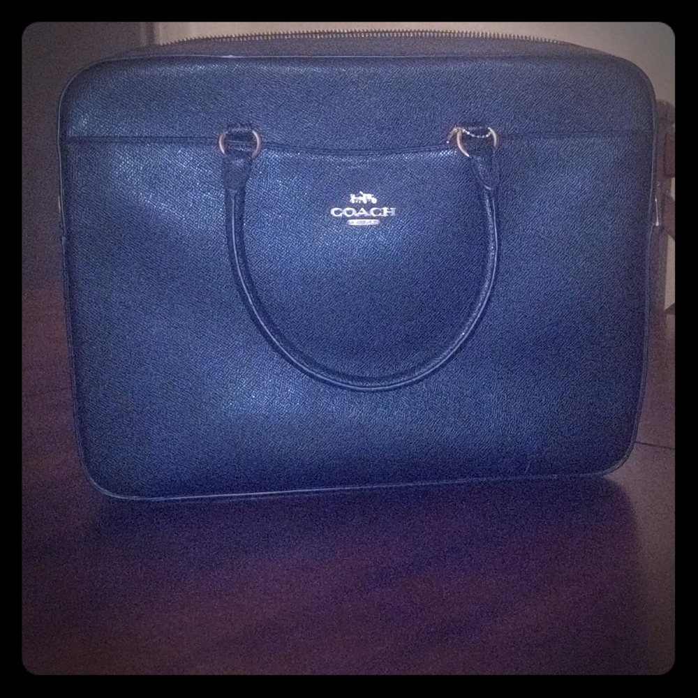Coach laptop bag